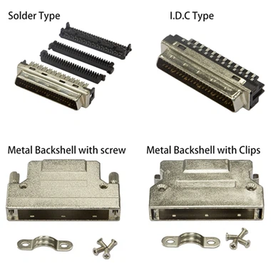Что такое 50-контактный разъем SCSI HD?