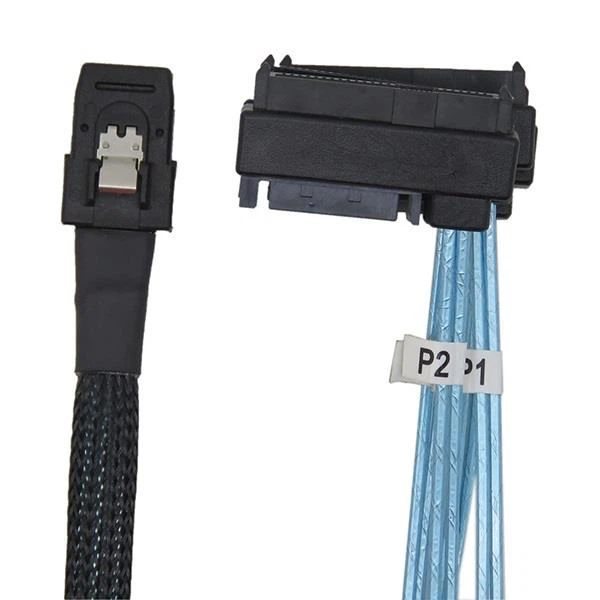 SFF 8087 to 4 ports SFF 8482 cable with Power supply