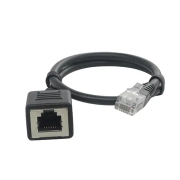 Мужчина впрыски 6P6C RJ12 к удлинительному кабелю RJ12 6P6C Female